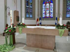 Lumen Christi - Auferstehungsmesse in St. Crescentius (Foto: Karl-Franz Thiede)